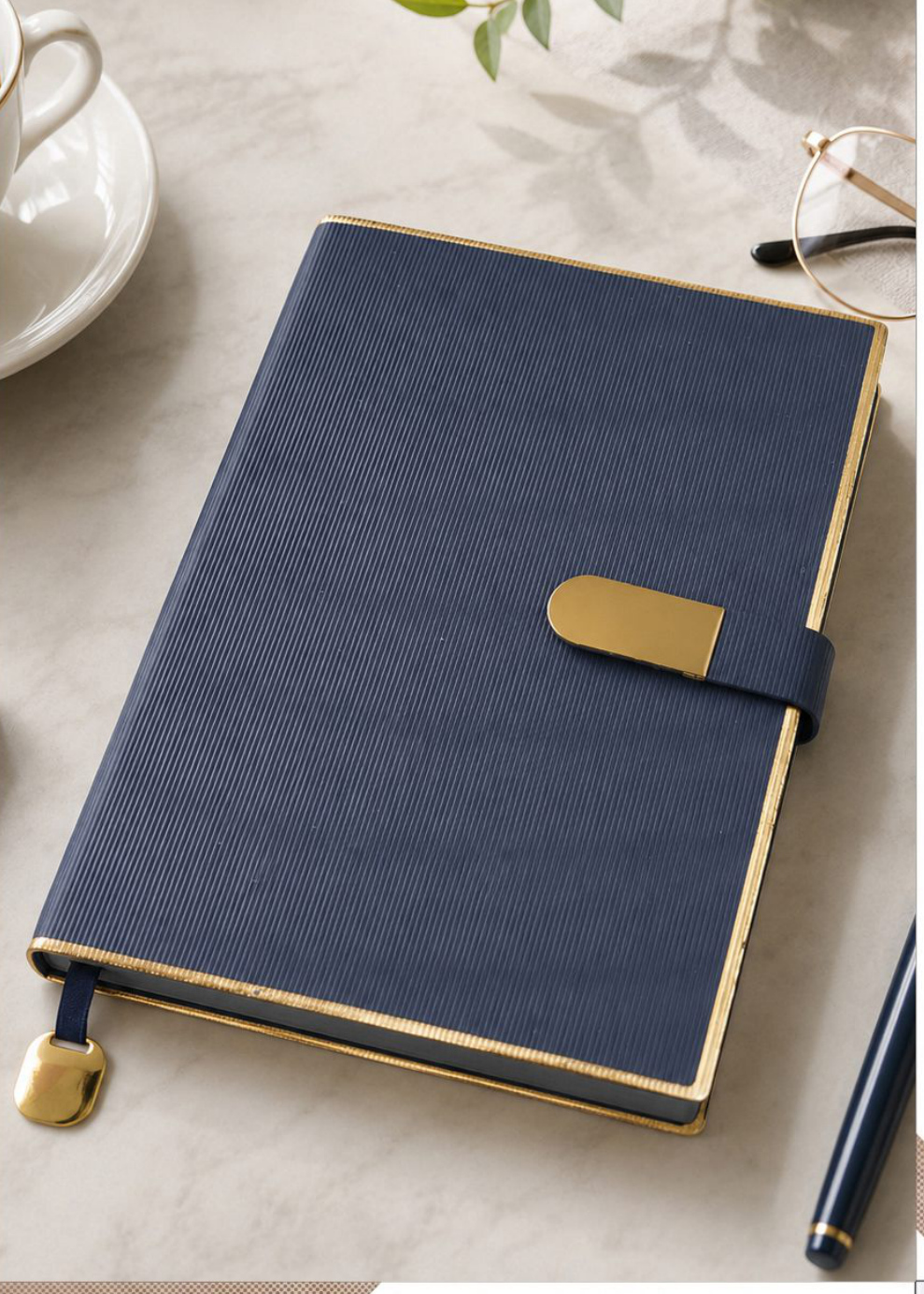 V-713 Prestige Debossed Annual Planner Diary